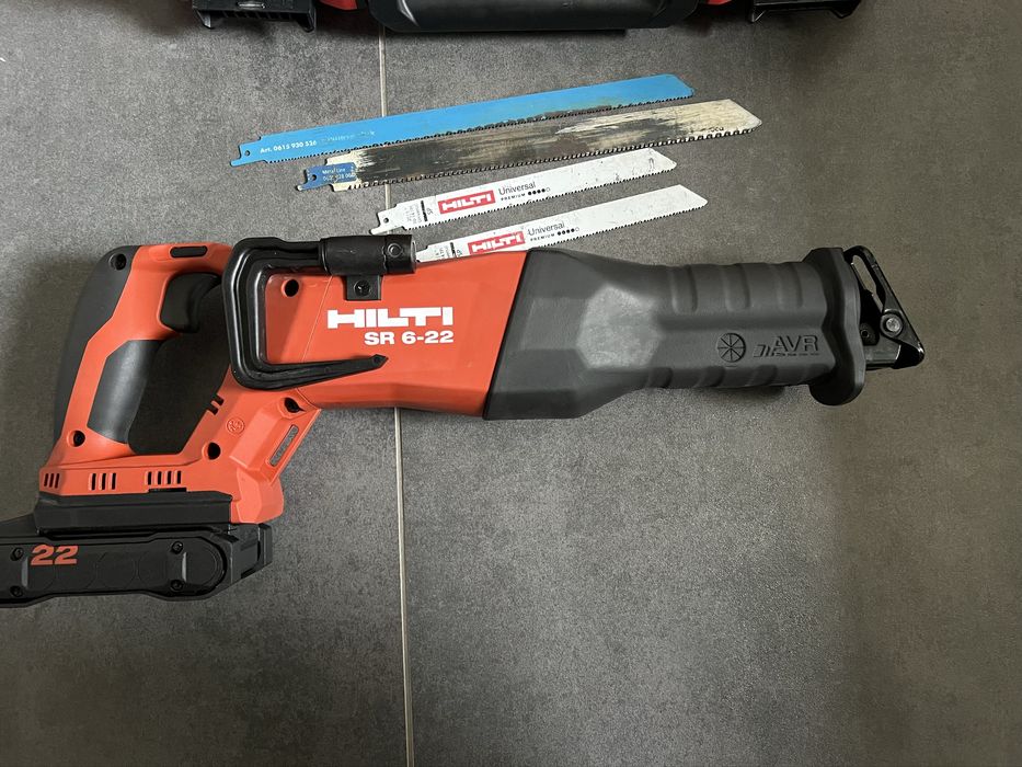 Безщіткова Акум.шабельна пила Hilti Nuron SR 6-22