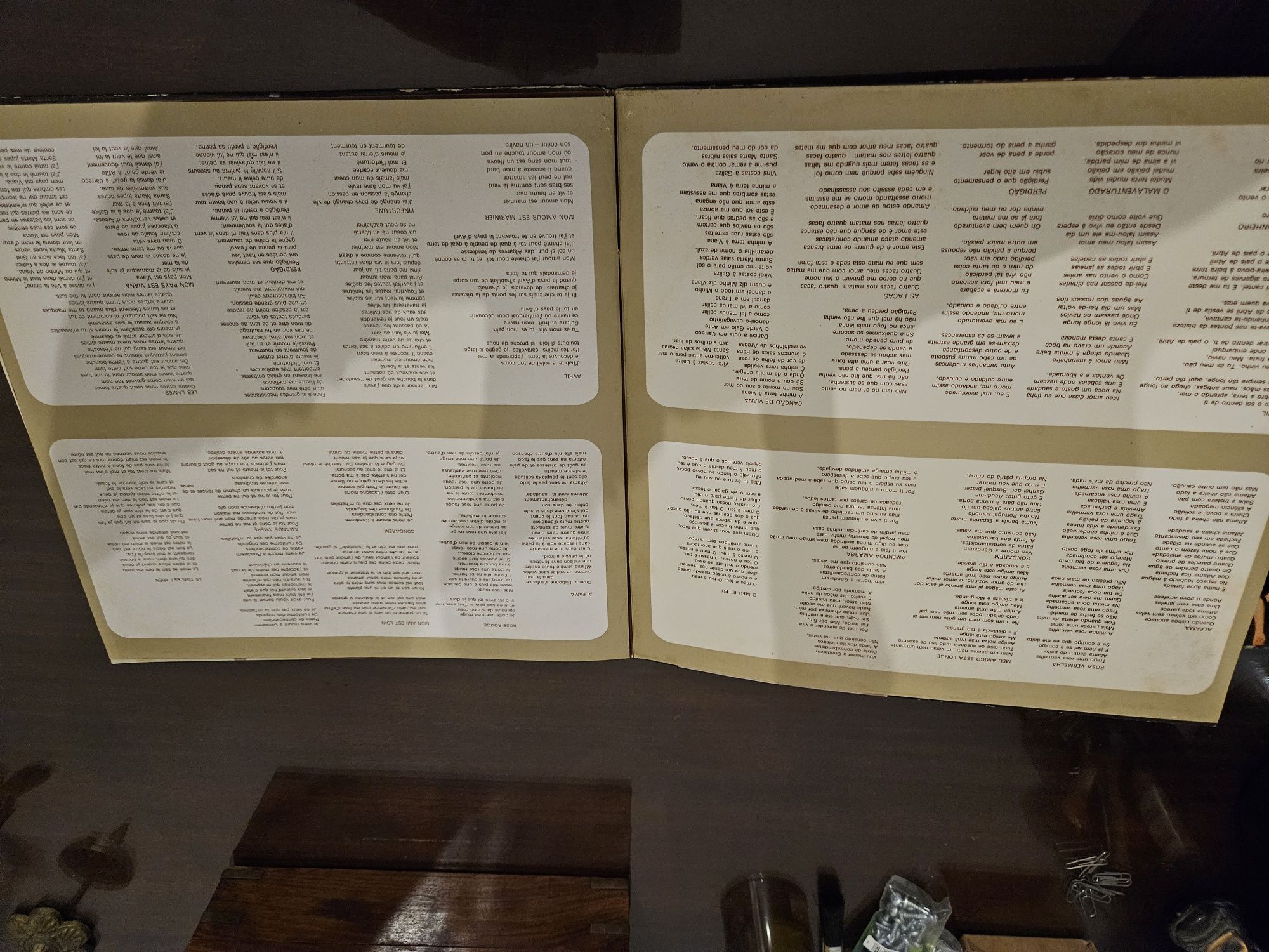 Vinil de Amália Rodrigues, coletânea de colecionador