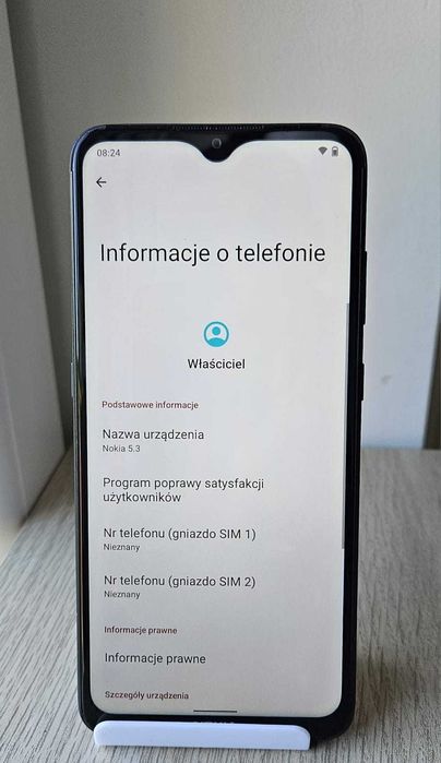 Nokia 5.3 4/64 GB 6,55" 13 Mpx 4000 mAh NFC dual SIM