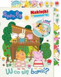 Peppa Pig. Naklejki na numerki cz.4 W co się bawić - praca zbiorowa