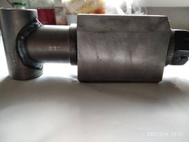 Прицепное устройство к тяжелому мотоблоку.