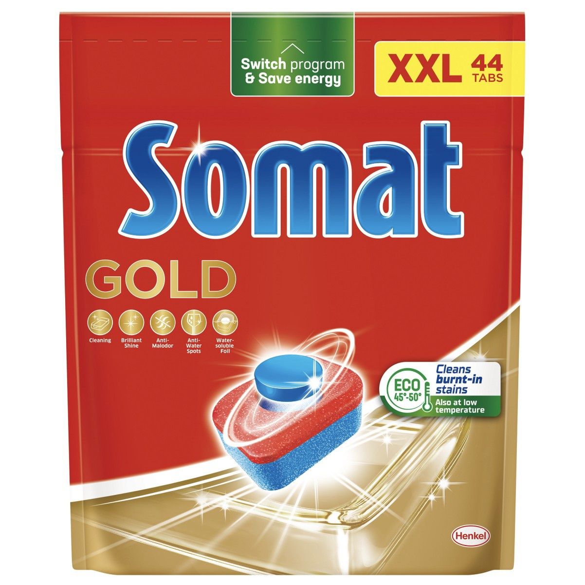 Tabletki do zmywarki Somat Gold XXL, 44 szt. - nowe