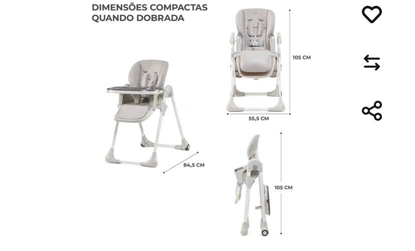 Cadeira de alimentação