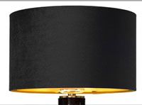 klasyczny welurowy abazur