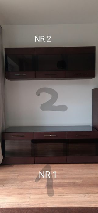 Komody fornir 3+1 wisząca