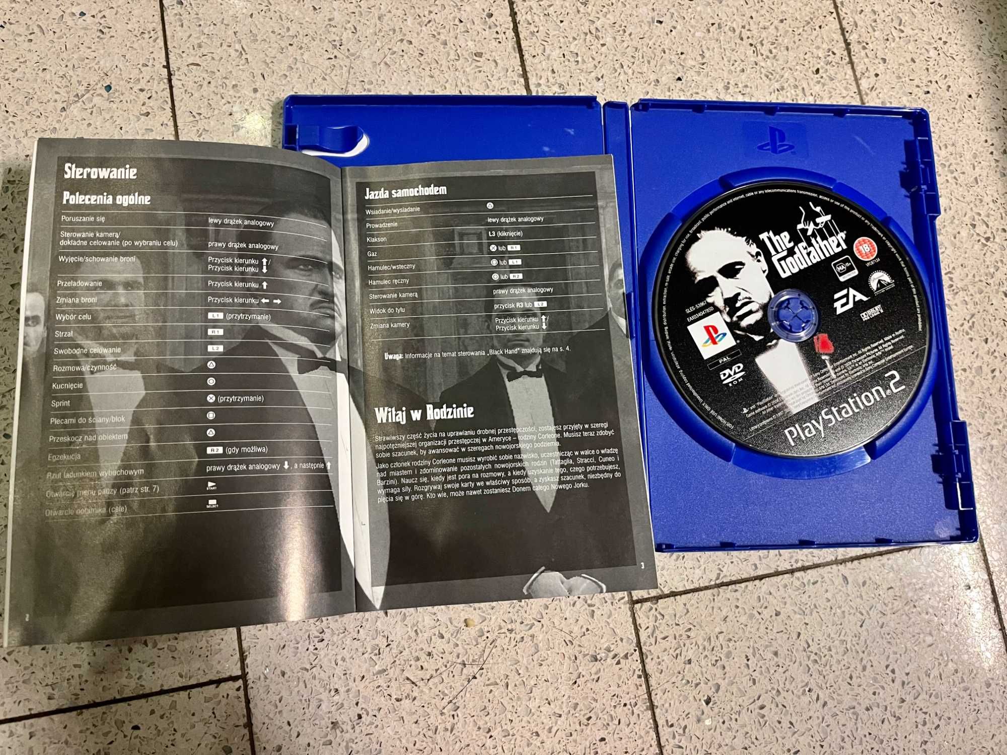 Ojciec chrzestny PL ( Playstation 2 PS2 )