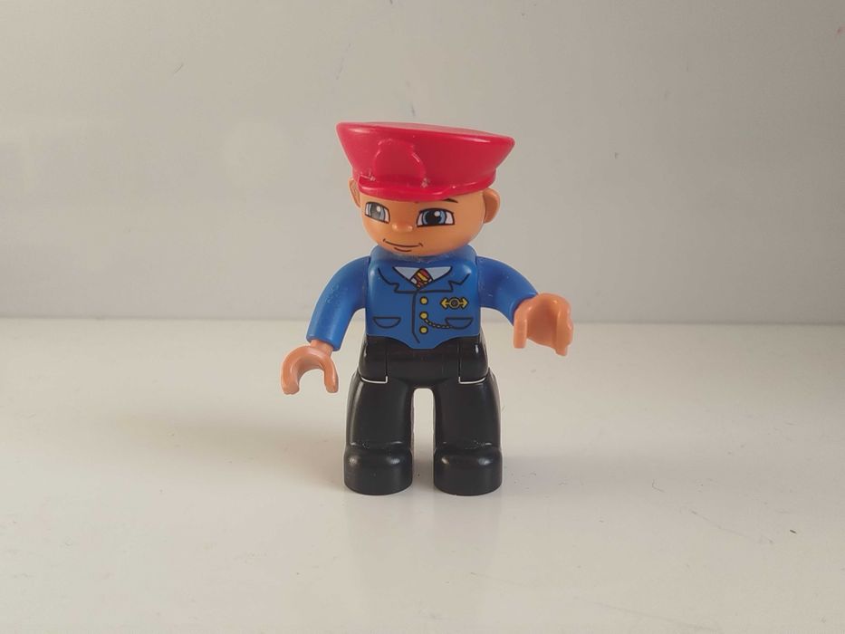 Lego Duplo - figurka, ludzik, mężczyzna, maszynista (1)