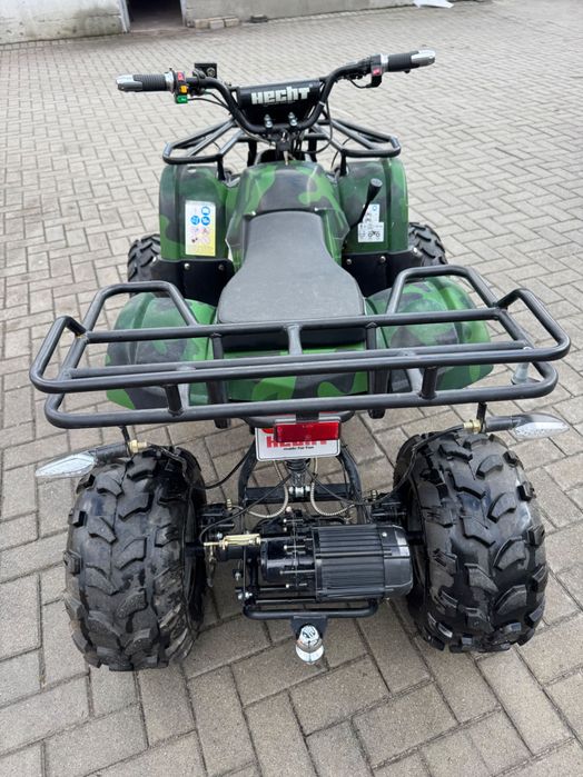 Quad ATV Hecht Elektryk 56150 army jak nowy!
