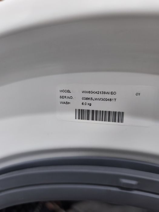 Pralka Samsung SLIM WW60K42138W