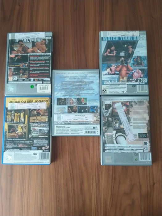 PS2 Lote de 5 jogos