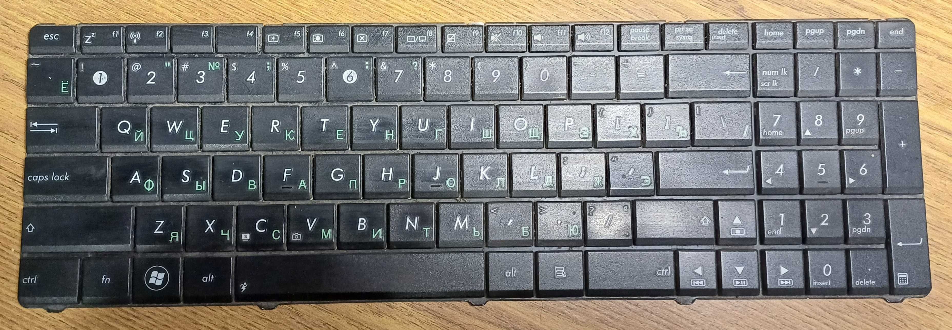 Клавіатура для ноутбука Asus K53TA на запчастини / відновлення