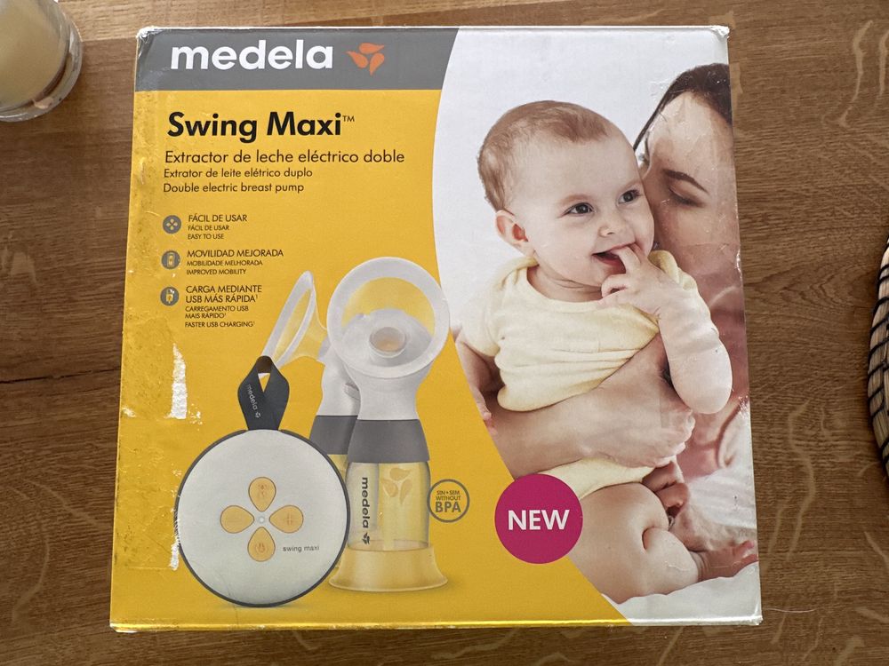 Bomba extratora de leite dupla Medela Swing Maxi