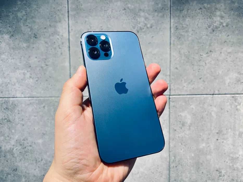 OKAZJA!! iPhone 12 PRO MAX 128GB Pacific Blue/Gwarancja 24msc/Raty 0%