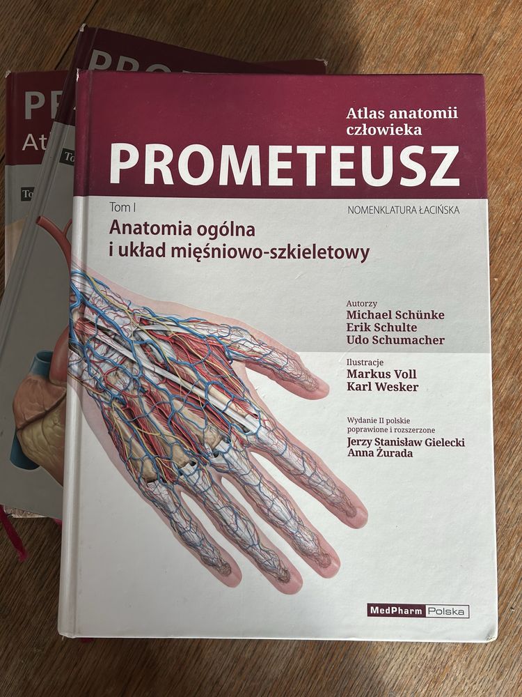 Atlas anatomii Prometeusz 3 tomy