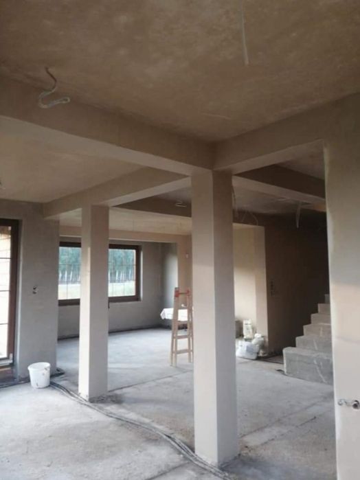 Tynki maszynowe Gipsowe/Gliniane/Cem-wap/Hybrydowy/Akustyczne