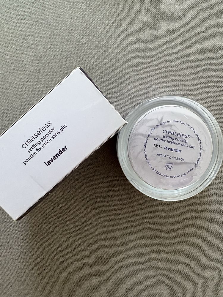 Tarte creaseless setting powder