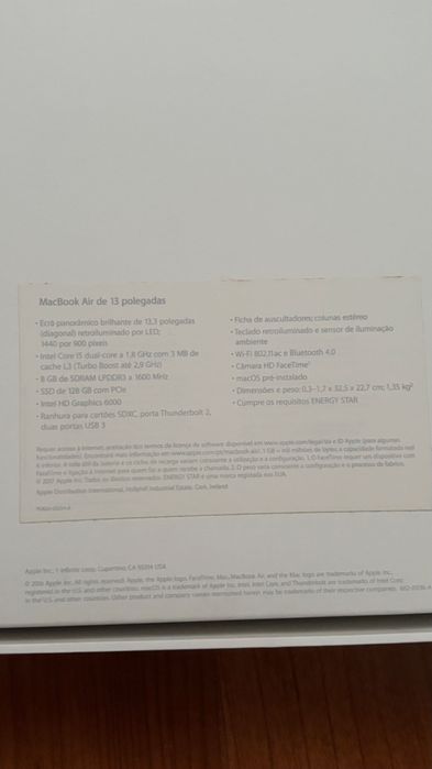 MacBook Air 2017