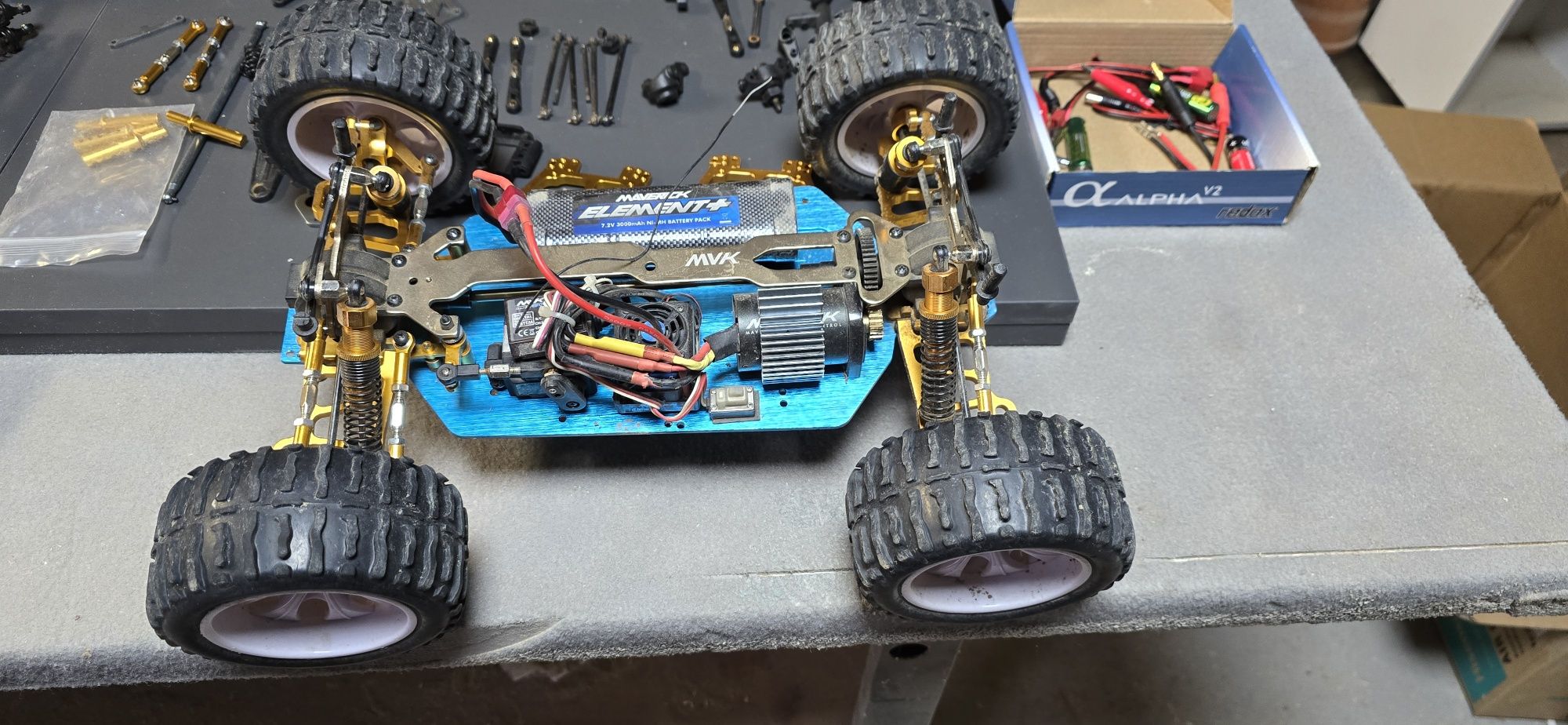 Rc zdalnie sterowany cały aluminiowy