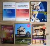 Komplet 5x podręczników do 1 klasy liceum lub technikum
