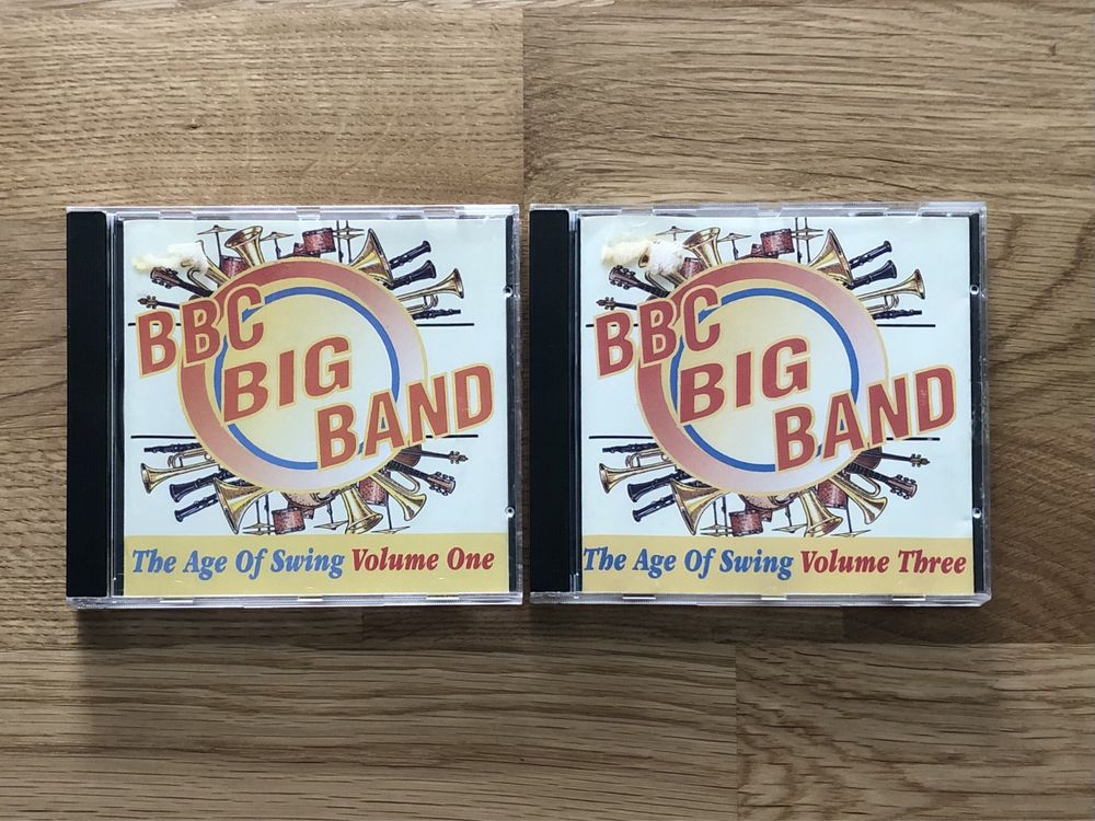 CDs BBC Big Band (Volume One e Volume Three)