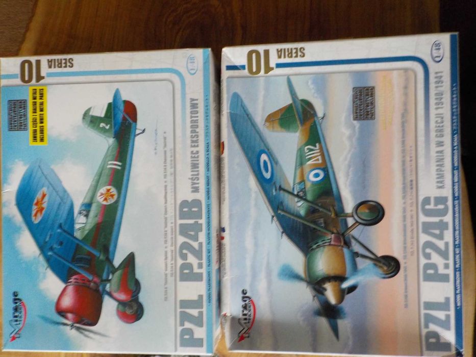 pzl p24b i pzl p24g "mirage" 1/48