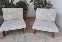 Cadeirões de jardim/ cadeirões de exterior