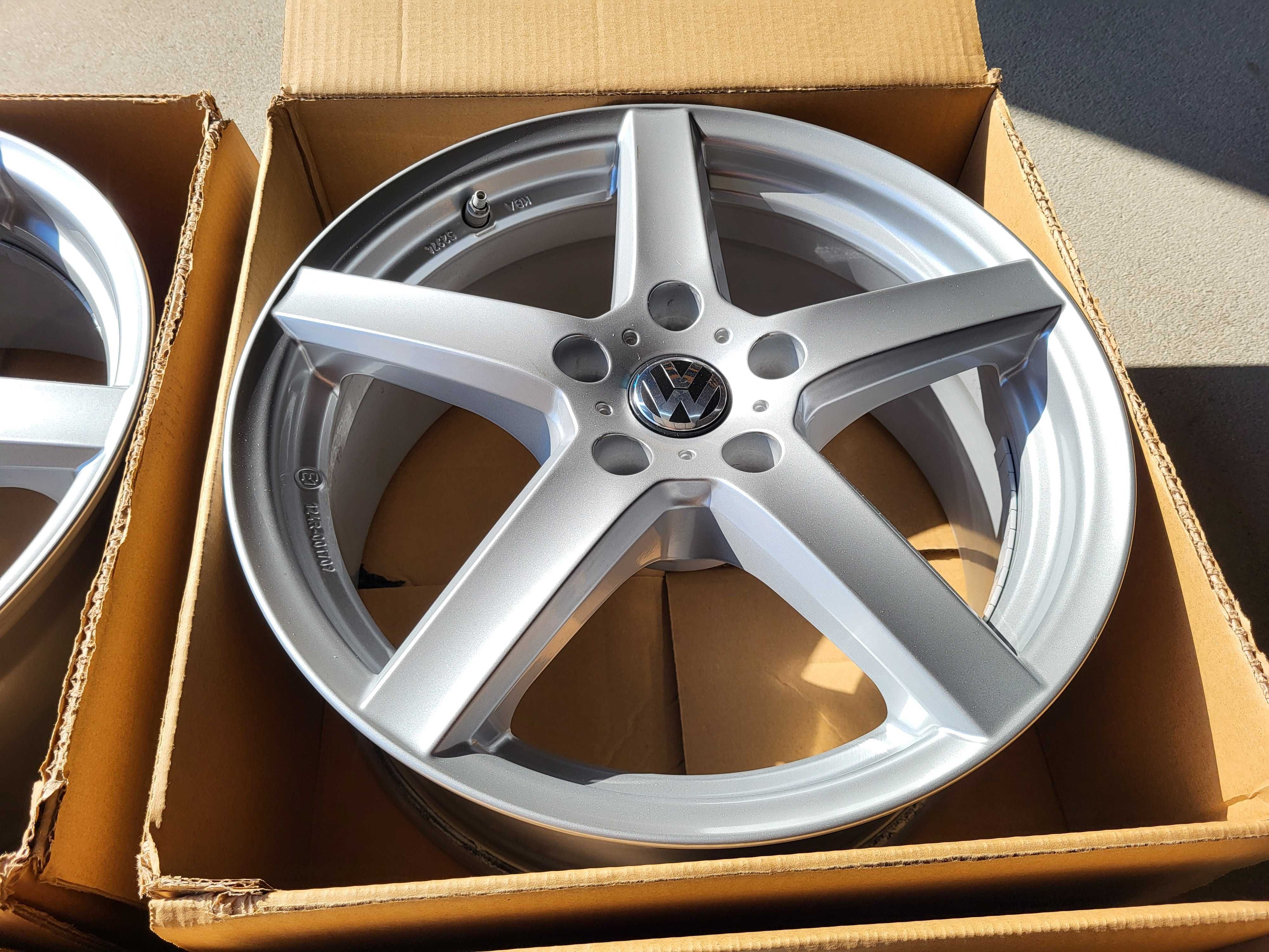 [662] Felgi aluminiowe 17 Cali 5x112 ET30 7,5Jx17H2 VW + Czujniki