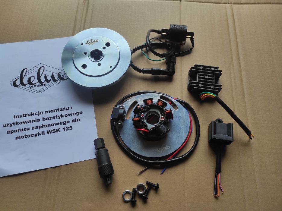 Zapłon CDI 12v wsk 125 CIĘŻKIE KOŁO DELUX jakość za przystępną cenę!