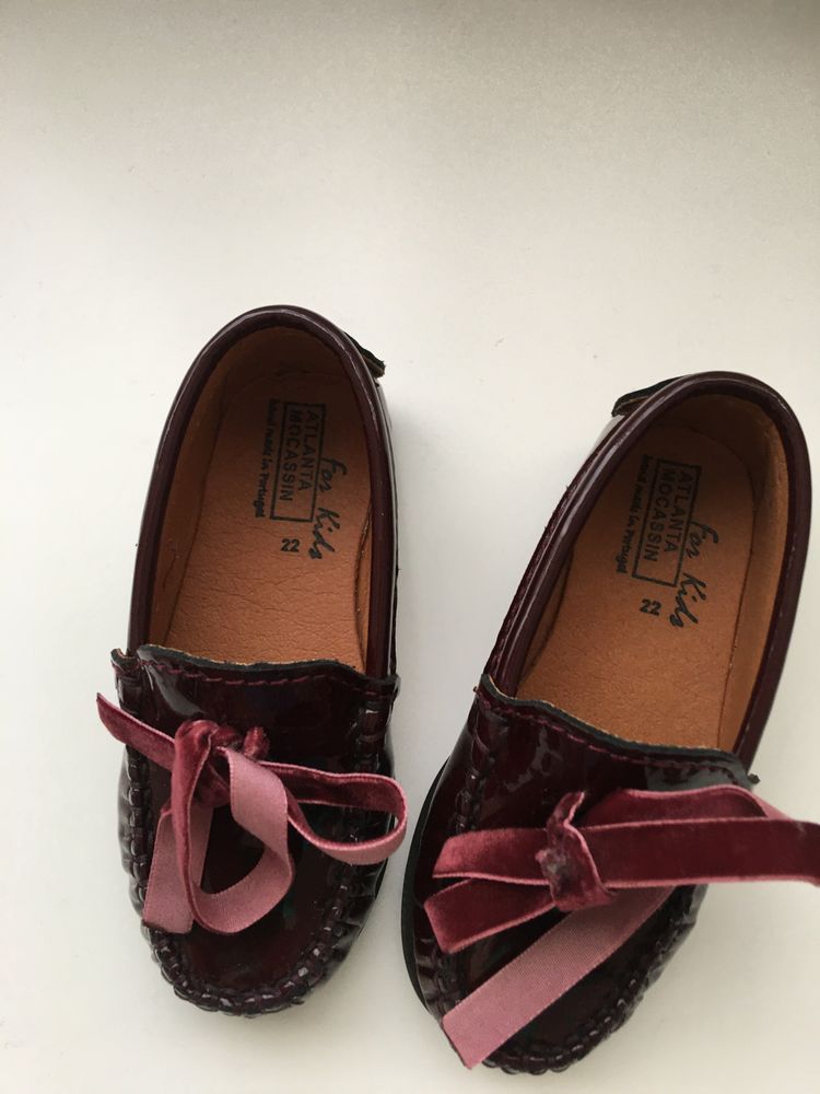 Sapato/Mocassim verniz Atlanta Novos (22) Bordeaux