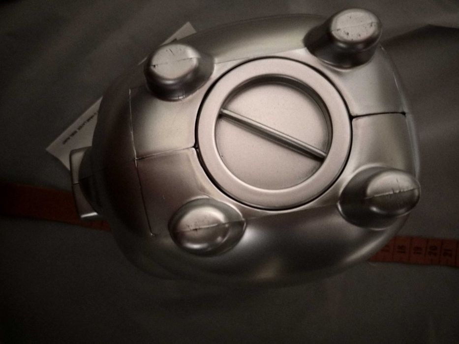 nowa świnka skarbonka srebrna