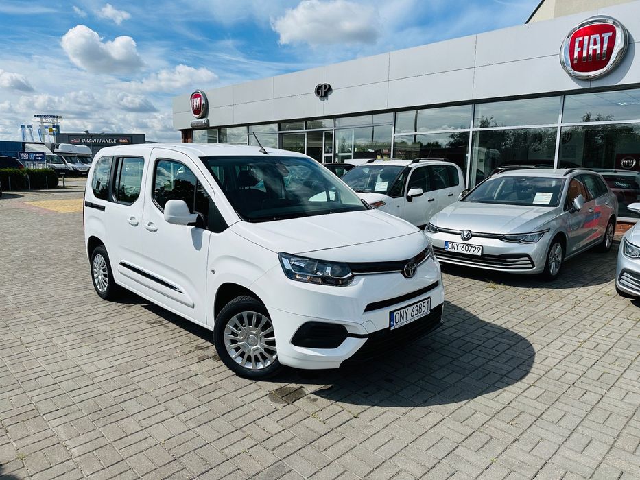 Toyota Proace City Verso 1,5 D-4D 102KM Family Salon Polska FV23% Pakiet Media Pakiet Chrome