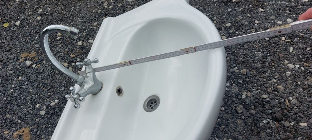 Zlew duży  z lustrem