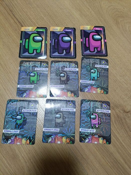 Карточки "амонгас"