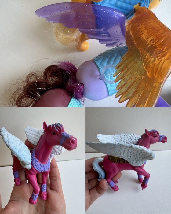 Фигурки игровые пегас и девочки наездницы Mattel