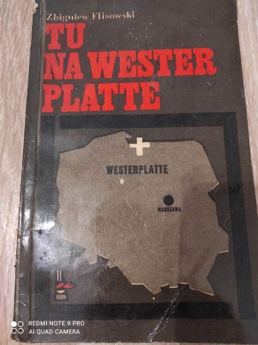 Książka Tu na Westerplatte 1968r.