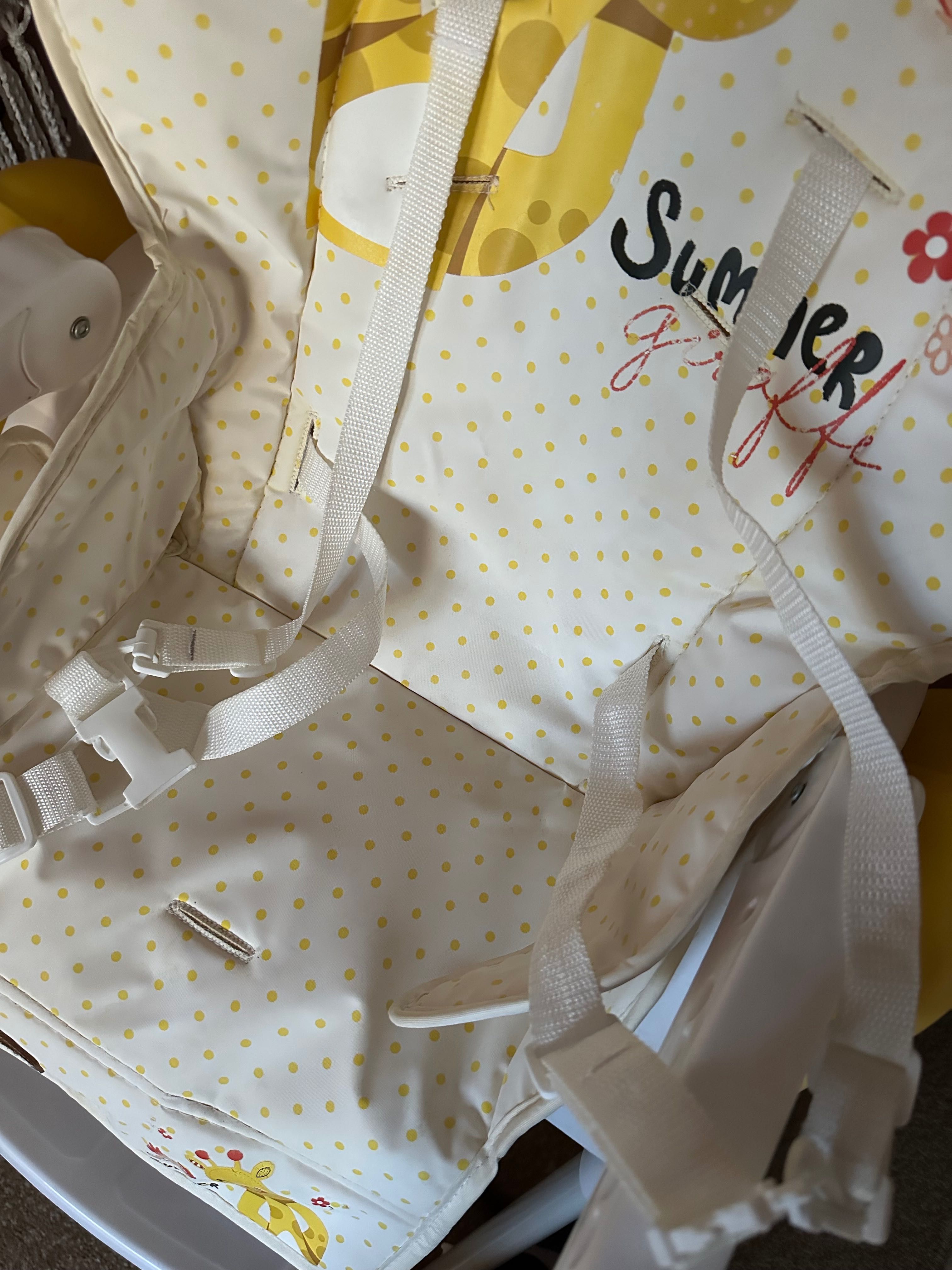 Стільчик для годування Lorelli Cryspi Yellow Giraffe