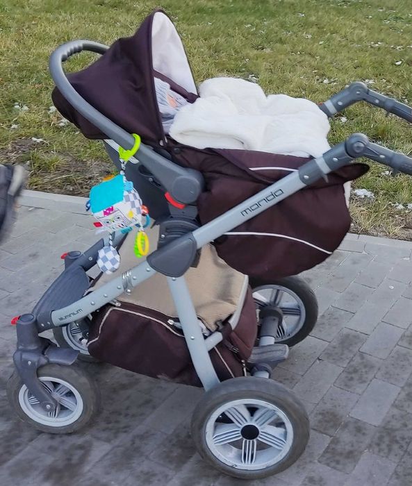 Wózek dziecięcy 3 w 1 Expander Mondo wielofunkcyjny, w pełni sprawny