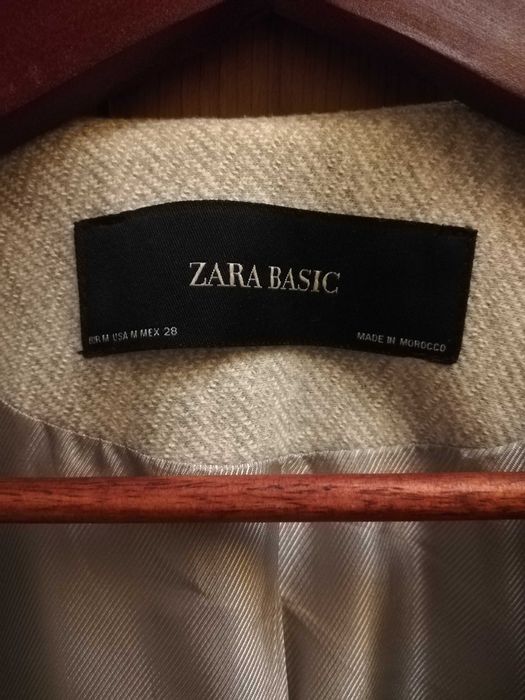 Casaco cinza como novo, Zara