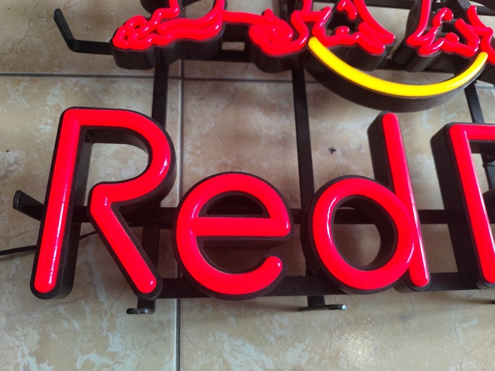 Led Redbull Luminoso Vintage