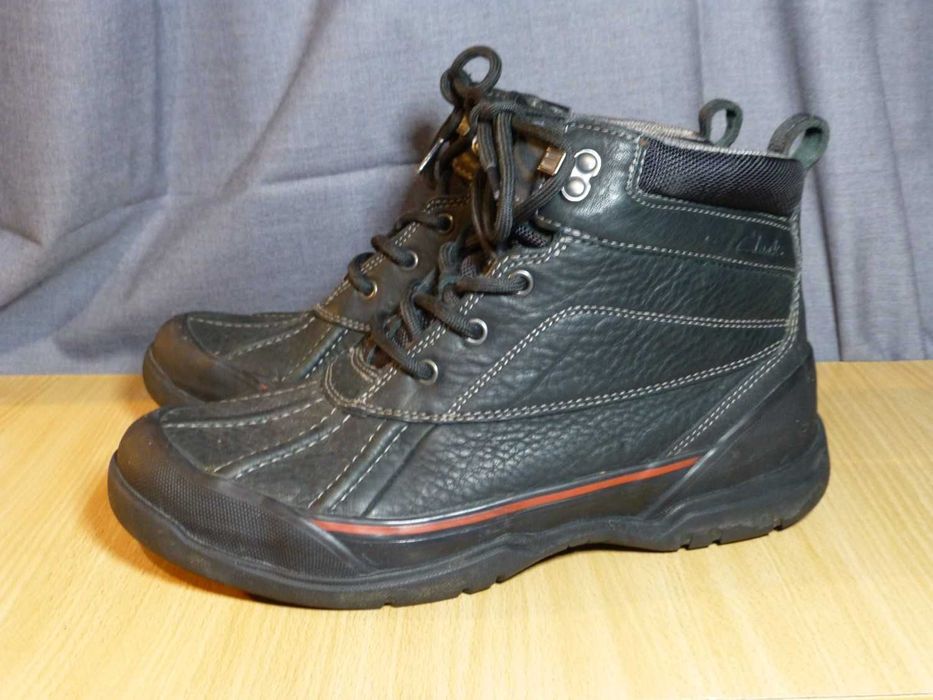 КРУТІ ШКІРЯНІ чоловічі черевики, мужские кожаные ботинки, CLARKS, 42р