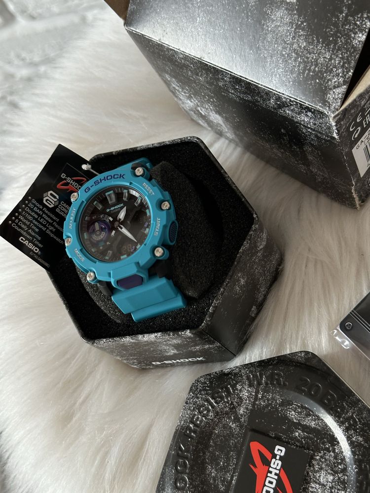 Годинник G-shock ga-2200-2aer колір аква