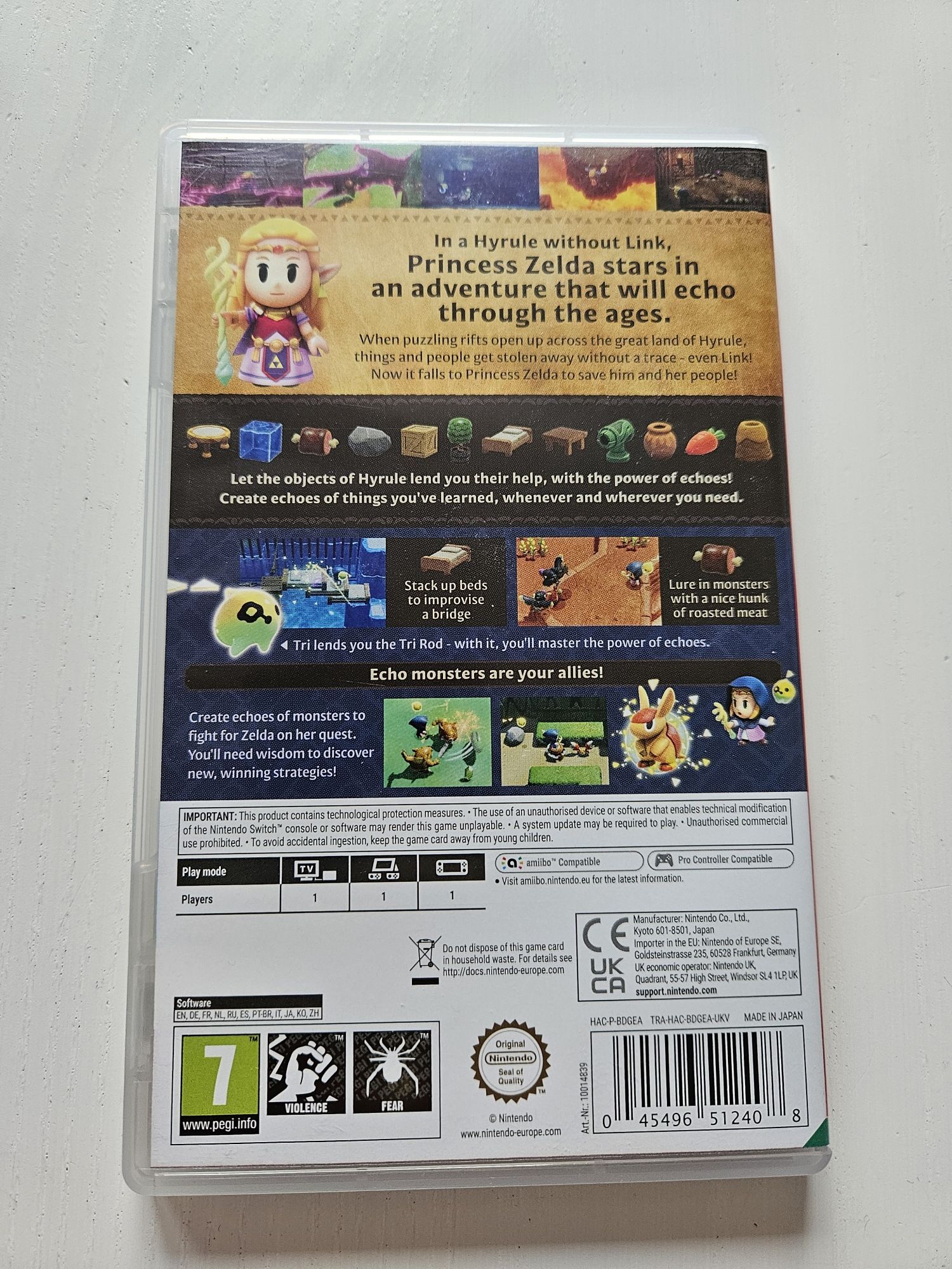 Zelda Echoes of Wisdom Nintendo Switch 2
