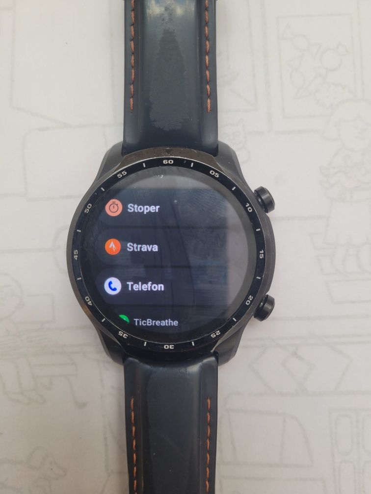 Zegarek z wearos google mobvoi tic watch pro gps