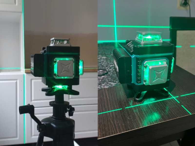 Poziomica Laserowa 4D 16 Linii Krzyżowa 360 Płaszczyznowa Laser