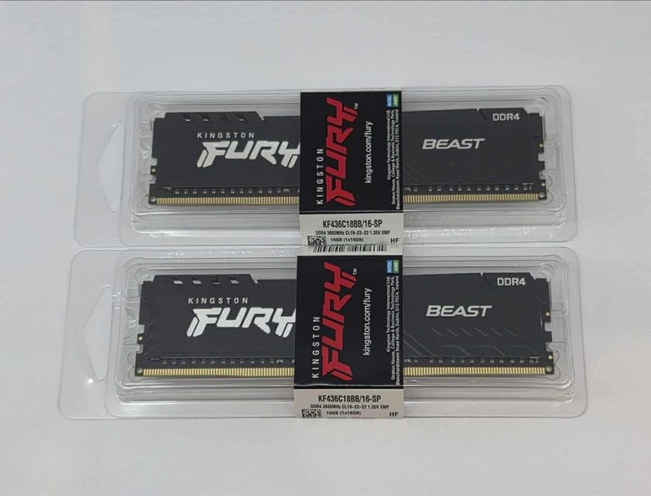 Nowy RAM DDR4 32gb 3600MHz Kingston FURY