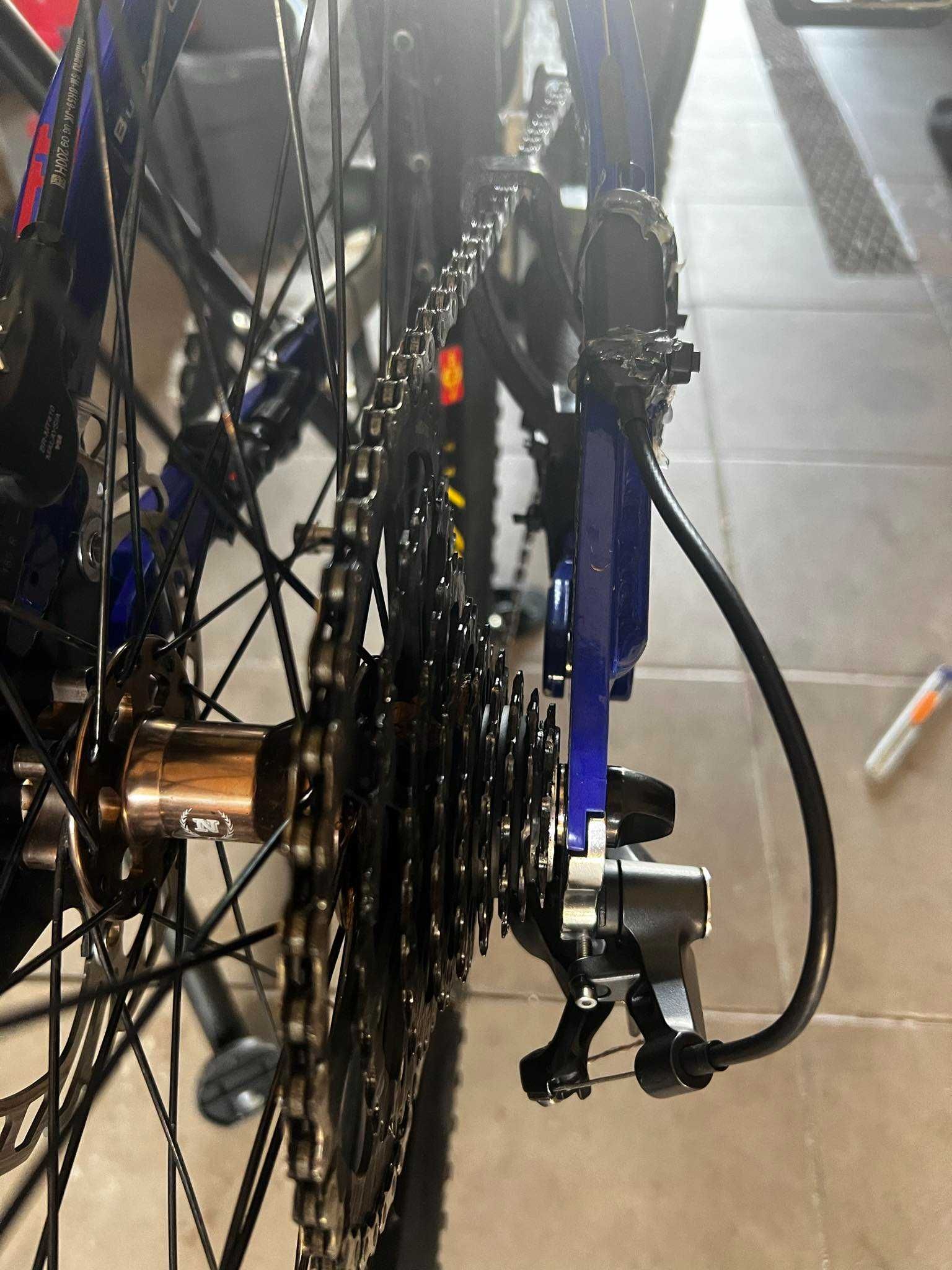 Wyciszacz łańcucha do roweru (jak STFU bike)