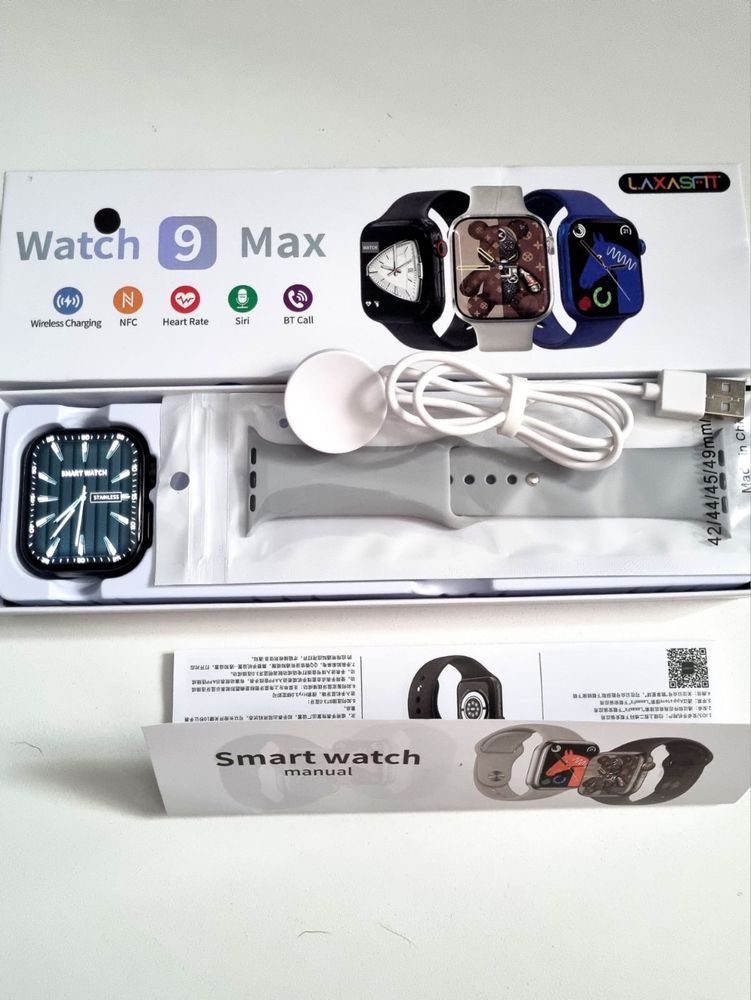 Smartwatch szary 9 Max