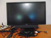 Monitor Dell P2212H 22" Full HD z głośnikiem i kablami idealny stan