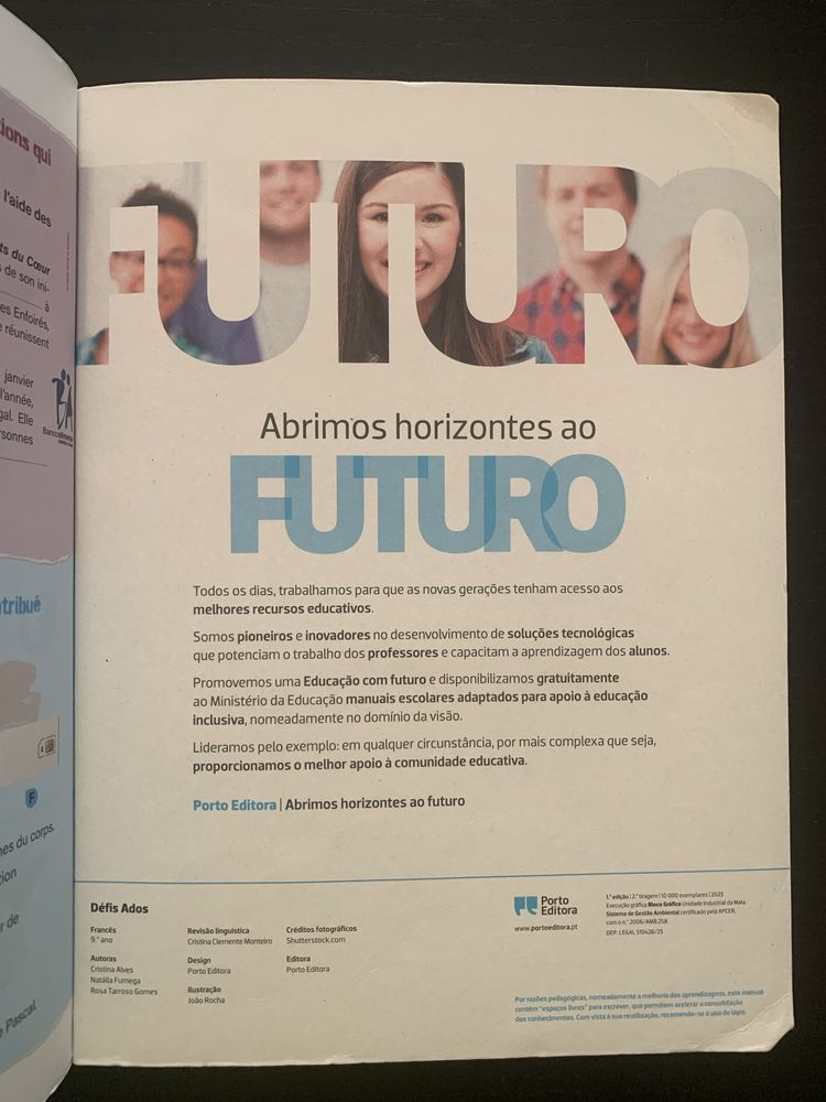 Défis Ados 9 - Porto Editora