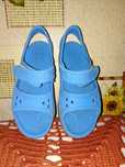 Крокси оригінал Crocs босоніжки сандалі резинові шлепки для хлопчика
